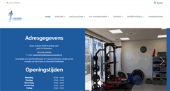 Desktop Screenshot of fysiotherapiewoudestein.nl